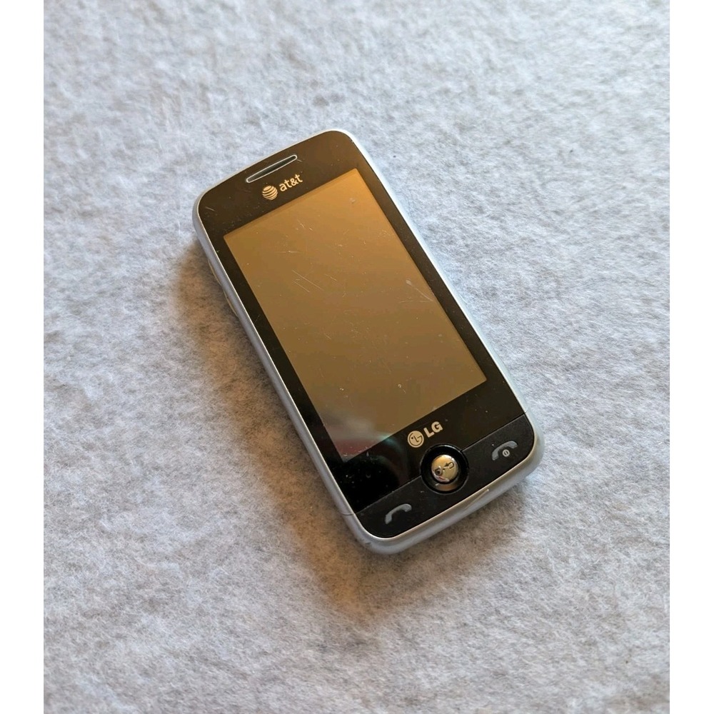 367.LG GS390 For Collectors - AT&T No Battery Or Back Old‎ LG vintage Phone